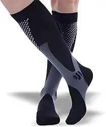 Meia 360 de Alta Compressão Ortopédica Tratamento para Varizes, Inchaço e Dores nas Pernas | Uso Diário e Seguro – Ideal para Trabalho em Pé e Pós-Operatório