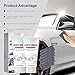 FvoYaPee 12PC Nanosparkle Cloth for Car Scratches, Nano Cloth Scratch Remover Used to Car Scuff Removal and Glass Scratch Removal All Car Scratch Repair with 2PC Car Scratch Remover