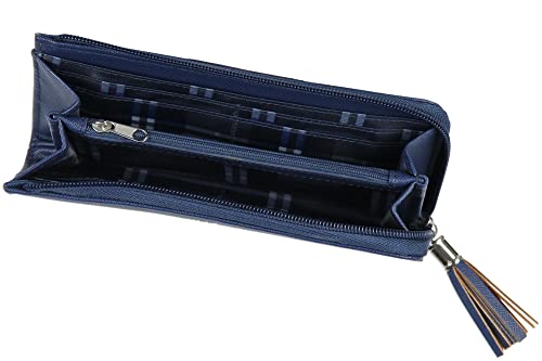 Bioworld Harry Potter Wallet Designer Hogwarts Ravenclaw House Zipper Clutch Faux Leather Wallet For Women3