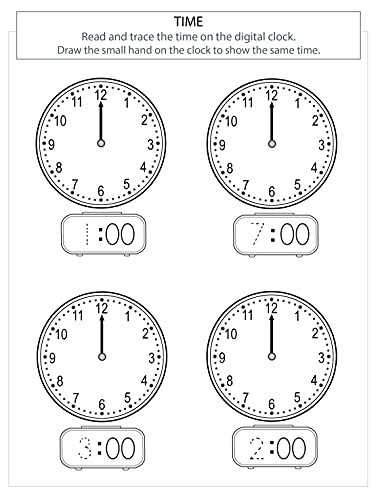 Kindergarten Math Workbook: Practice Number Addition, Subtraction, Measurement, Shapes, Time and Money - Image 8