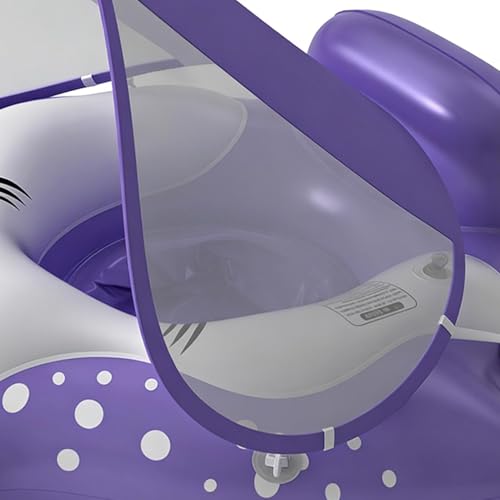 Flotteur aquatique enfants avec auvent pour apprendre à nager sans risque