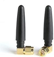 Vista 1 de CORONIR Antena FPV Mini WiFi de 2.4 GHz para cámara de respaldo inalámbrica, router WiFi, PC, mini-itx, placa base, TuffTalk WiFi 6 tarjetas