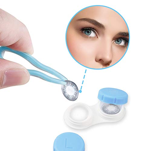 image for QVVQ 4PCS Contact Lens Case, Colorful Contact Lens Box Holder Containe