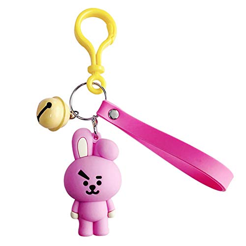 ahomi Cute Korean Unisex Cartoon Charakter Schlüsselbund Schlüsselanhänger Taschen Anhänger Geschenk (D