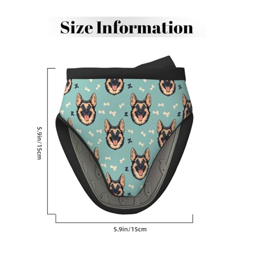 Ofenhandschuhe, hitzebeständig, deutscher Schäferhund, niedlicher Druck, Silikon-Mini-Ofenhandschuhe, weiche Küchenhandschuhe, hitzebeständig bis 260 °C, zum Kochen, Backen, Mikrowelle, mit