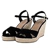 TF STAR Jute rope wedge sandals for women,women pl... #5