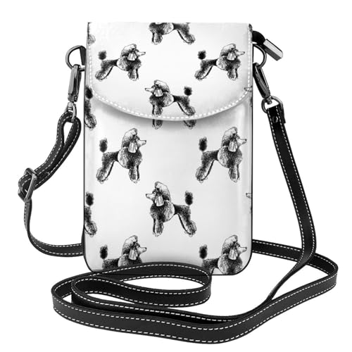 Petits sacs bandoulière caniches pour ranger téléphone et cartes sans encombre