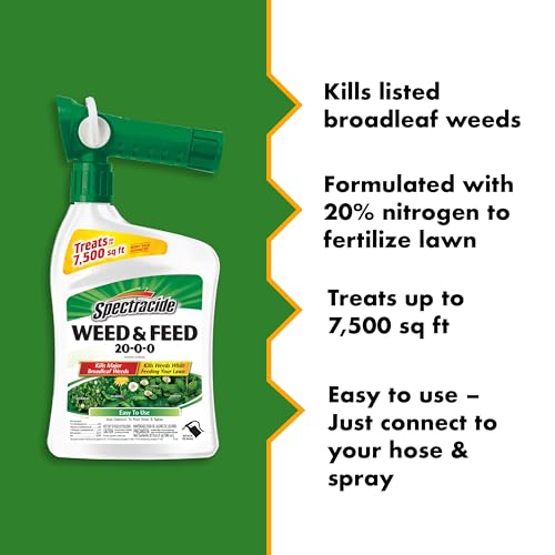 Spectracide Weed & Feed 20-0-0 (Ready-to-Spray) (32 fl oz), 1 pack