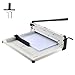 Produktbild VEVOR Papierschneider manuelle Schneidemaschine (bis A3 Papier, 400 Blatt Kapazität), Papierschneidemaschine Hebelschneider, Guillotine-Schere für Papier höchste Präzision Büro Zuhause Schule