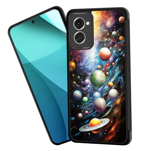 ZQLPLZR for Moto G Stylus 5G 2024 Case,Tire Anti-Skid Edges Cute Design Shockproof Bumper Full Protection Back Cover for Motorola Moto G Stylus 5G 2024 6.7 inch,Outer Space Planet