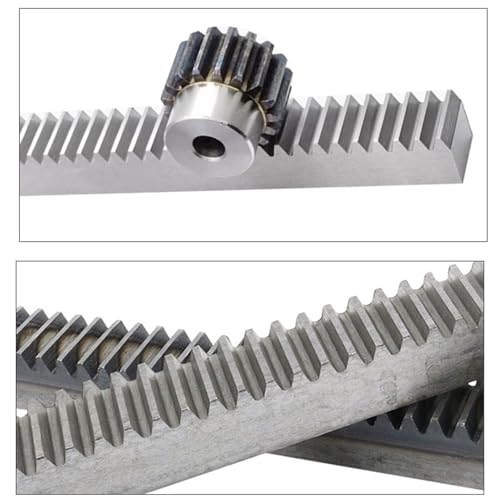 Image of 1pcs 0.5Meters 1Mod 1.5Mod 2Mod Gear Rack 1M 1.5M 2M Straight Teeth Drive Rack 10x10 15x15 20x20 Steel(1.5M 15x15x500mm)
