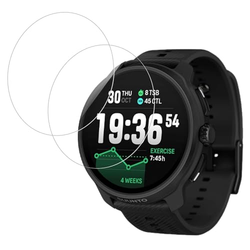 Verre trempé SUUNTO Race 2 pour montre de sport trail et running
