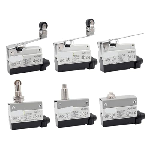 Interruptor de límite AZ-7110 de palanca con rodillo de cobre de 10A y 380VAC