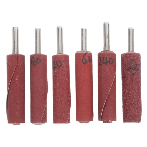 STOBAZA Pcs Drum Sanding Discs for Drill Press Flap Wheel Sander for Wood Furniture Polishing Grinding Discs Handle