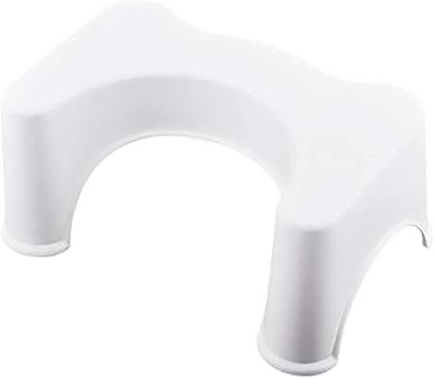 ABS Nonslip Bathroom Toilet Footstool (White)