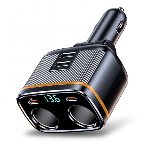 Chargeurs USB automobiles pour recharge rapide sur allume-cigare