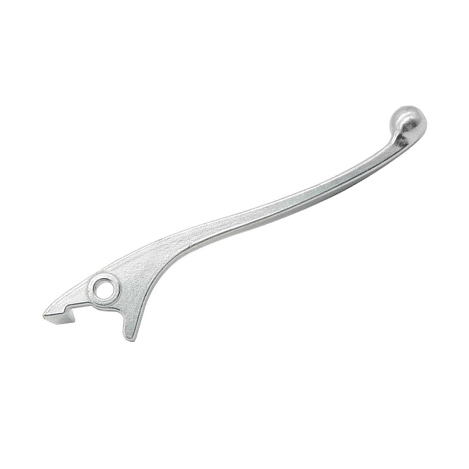 Crffz Silver Grip Disc Brake Lever Aluminum Left Disc Lever Simple Installation For Pit Dirt Bikes & Scooters Dirt Bike Handle