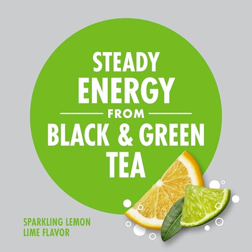Image of V8 +SPARKLING ENERGY Lemon Lime Energy Drink, Made with Real Vegetable and Fruit Juices, 11.5 FL OZ Can (Pack of 12)