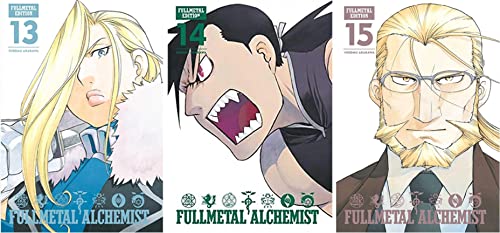 Image of Fullmetal Alchemist: Fullmetal Edition Manga 9-book Set Vol. 10-18 by Hiromu Arakawa