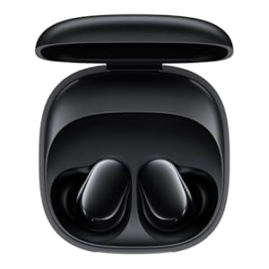 Redmi Buds 6 Play – In-Ear Kopfhörer, 36h Akkulaufzeit, 10mm Dynamik-Treiber mit 4 EQ-Einstellungen, AI-Geräuschunterdrückung für Anrufe, Bluetooth 5.4, Schnellladen für 3h Musik in 10 Minuten, Black