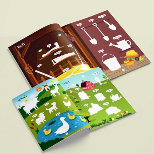 Image of My First Sticker Book - Farm - Activity Book for Kids - Stickers for Children - Age 3+ Years