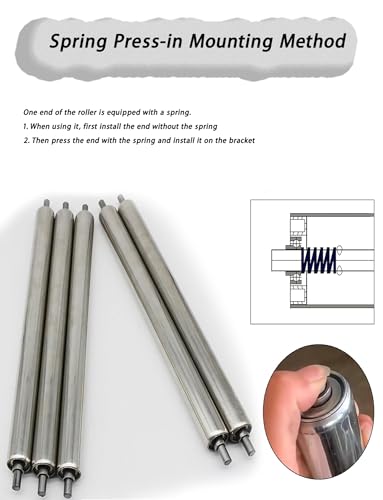 Rouleau de convoyeur anti blocage de 650 mm pour réparer et prolonger une table d usine