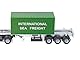 siku 3921, LKW mit Container, 1:50, Metall/Kunststoff, Gelb/Grün, Inkl. 2 Container, Variierbare Anhängerlänge