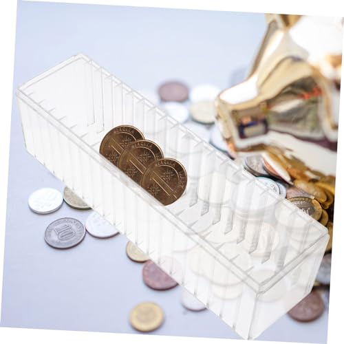 Caja para colección de monedas STOBOK con 20 ranuras miniatura 7
