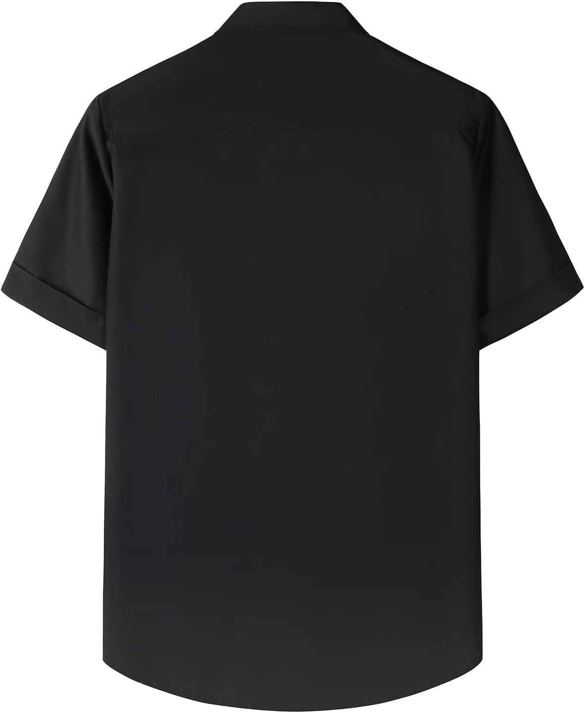 JOGAL Men's Bowling Shirts 50s Rockabilly Short Sleeve Button Down Shirt Beach Aloha Style Hawaiian Shirts - Image 2