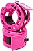 Clout Fitness Olympic Barbell Clamps Collars Quick Release Pair of Locking Weight Clips Fit 2 Inch Barbell for Weightlifting Pink
