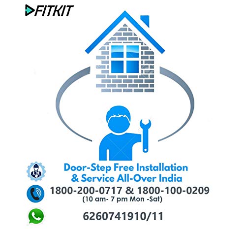 Fitkit FT100 Series 1.75HP (3.25HP Peak) with Manual Inclination, Free Installation, 3 Months Personal Dietician Motorized Treadmill