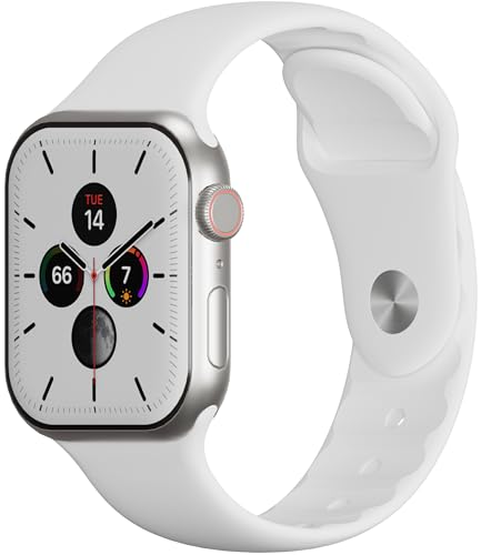 HeiKe Silicone Sport Band Compatible with Apple Watch Band 49mm 46mm 45mm 44mm 42mm 41mm 40mm 38mm Men Women Soft Waterproof Wristband Strap for iWatch Series 11 10 9 8 7 6 5 4 3 2 1 Ultra 3 2 1 SE