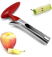 Apple Core Remover Tool Professional - Apple Core Remover Stainless Steel Pineapple Corer Non-sli...