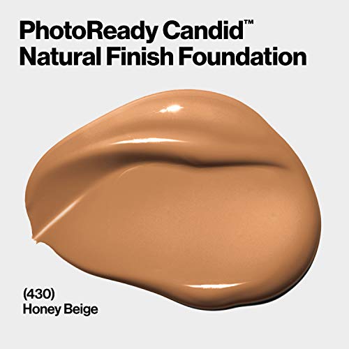 Revlon Photoready Candid Natural Finish Foundation, With Anti-Pollution, Antioxidant, Anti-Blue Light Ingredients, 430 Honey Beige, 0.75 Fl. Oz. #TOP3