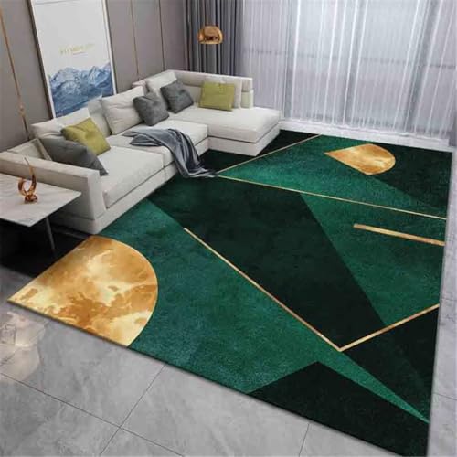 Tapis de chambre de coucher de salon au design géométrique haut de gamme