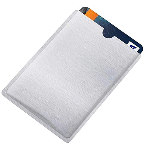 Preisvergleich Produktbild 3X RFID Blocker Schutzhülle / für Kreditkarte Bank-Karten Scheckkarten Ausweis Perso / NFC EC-Karte Datenschutz Abschirmung Schutz Hülle Etui