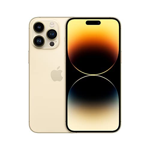 Apple iPhone 14 Pro Max, 256GB, Gold for Cricket Wireless (Renewed)