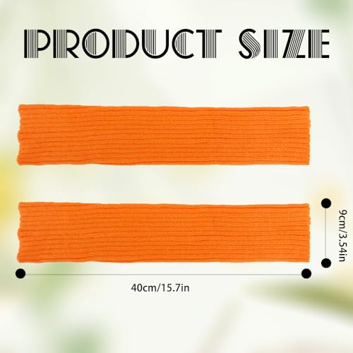 80s White Leg Warmers for Women - Winter Long Leg Warmers, 80s Outfit2