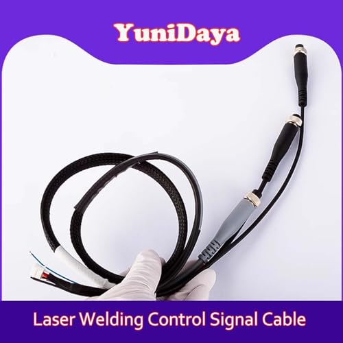 Image of CQWY Laser Welding Machine System Connection Cable for SUP 20 /21 /23 Handheld Laser Welding Control Signal Cable (Three-plug Control Cable 1M)