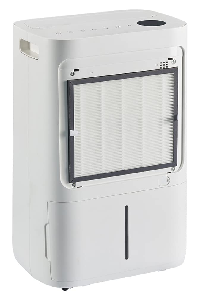 Deumidificatore 25L/24h,Deumidificazione Smart Adatto fino a 70m2,WiFi,Ionizzatore,Filtro Hepa Filtro e ai Carboni Attivi,Scarico Continuo,Serbatoio 4.5 Litri,Timer(ALPHA-Q25 Pro WiFi)
