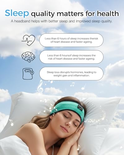 50% Off Sleep Headphones Wireless Bluetooth Sports Headband