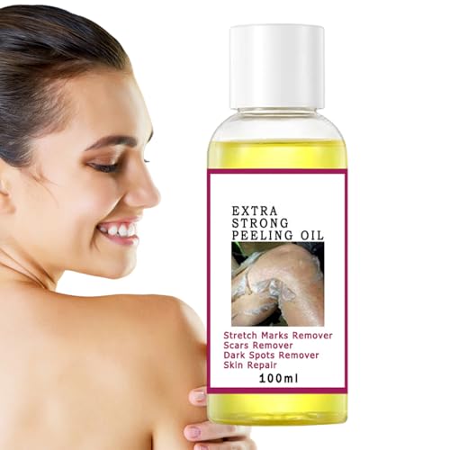 Peeling Corporal | Peeling Amarillo Super Fuerza - Fuerte para Cuerpo, Solución Hidratante y para Manos y Pies