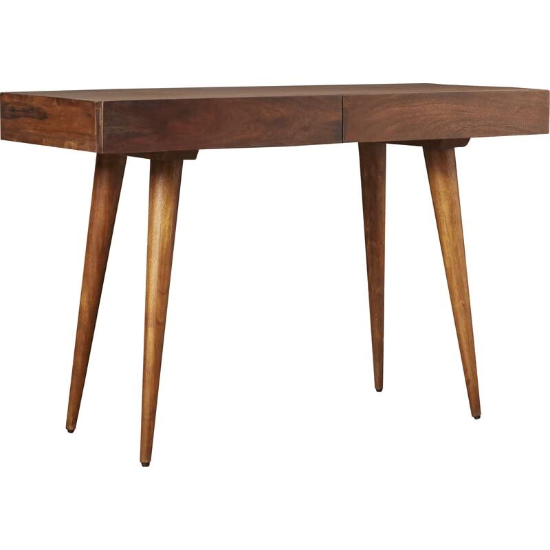 Image of IThree Multpurpose Study Table | Sheesham Wood Computer Laptop Table with Storage Drawer| Solid Wooden Table for Home & Office (Style 3)