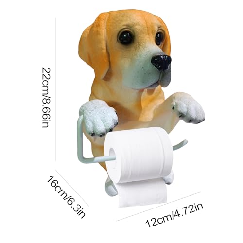 Soporte de papel de animales con estructura compacta para ordenar tu cocina y baño 3