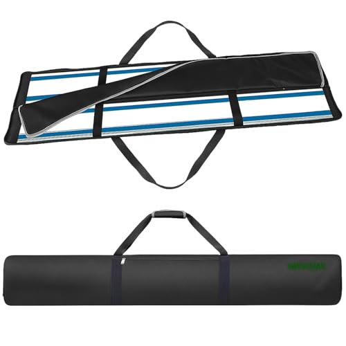 Tasche Für Führungsschienen-1400–1500mm Universal, 600D Oxford-Gewebe, Tasche Für Schienen Mit 2 Zubehörfächern, Kompatibel Mit Makita Führungsschiene, Bosch Führungsschiene,Festool,DeWalt, （160x23cm）