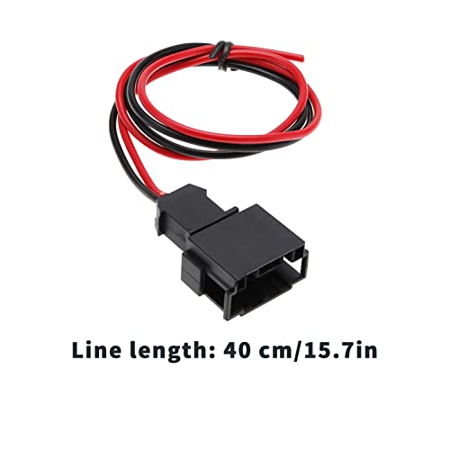 OTOTEC 2Pcs Front Car Speaker Wire Replacement Compatible with BMW 3 Series E46 1998-2006 Car Audio Speaker Cord Harness Excellent Adapter 40cm/15.7" - Image 4