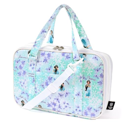 COLORFUL CANDY STYLE ディズニー 書道・習字バッグ Jasmine/Aladdin/ジャスミン プリンセス 小学生 ショルダーベルト付き 小学校 女の子 N2226900-NVL ※プレゼント:筆を拭くのに便利なぞうきん1枚