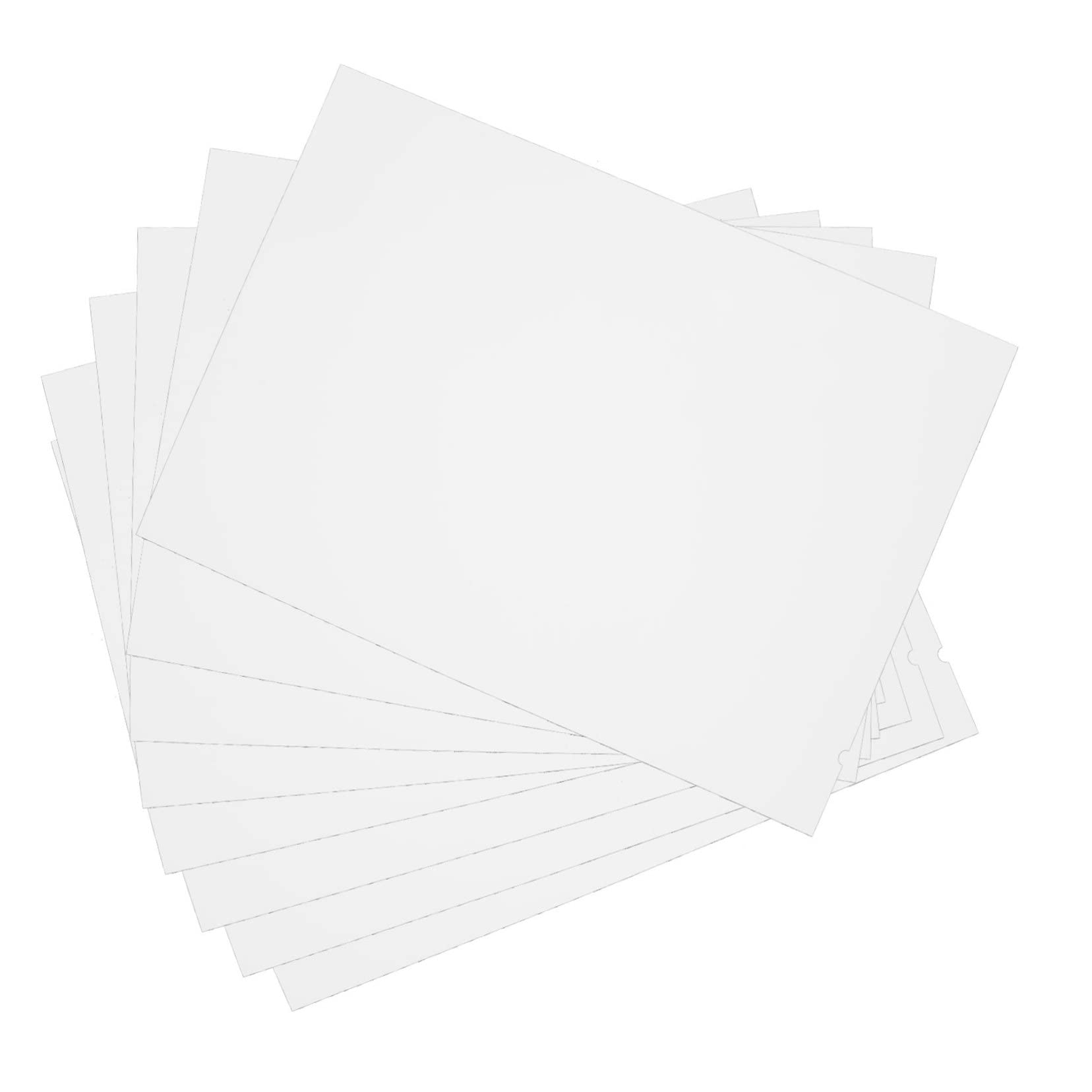 jojofuny 5 Sätze Hochglänzendes Fotopapier Beidseitig Professionelles Druckpapier Für Tintenstrahldrucker Für Foto Und Visitenkartendruck Klare Druckqualität Vielseitig 10 Blätter * 5