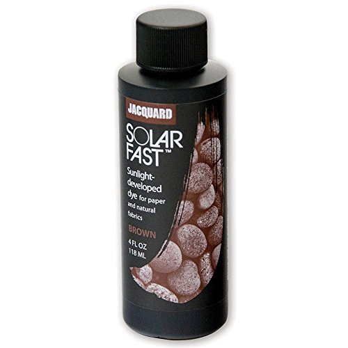 Jacquard SolarFast Dye - 4oz - Blue - Create Remarkably Detailed Photographs Photograms and Shadow-Prints on Paper or Fabric - Made in USA product thumbnail 11