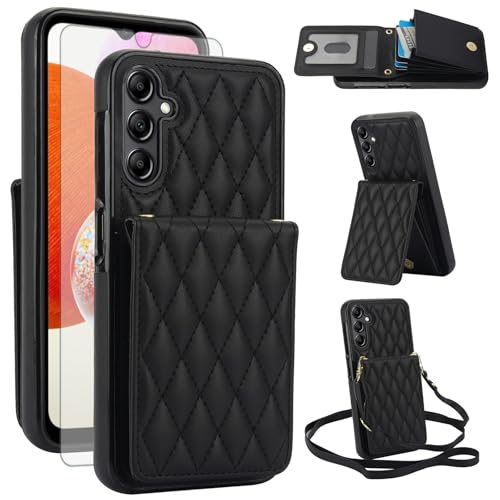 Coque Samsung A14 5G avec bandoulière amovible pour garder les mains libres